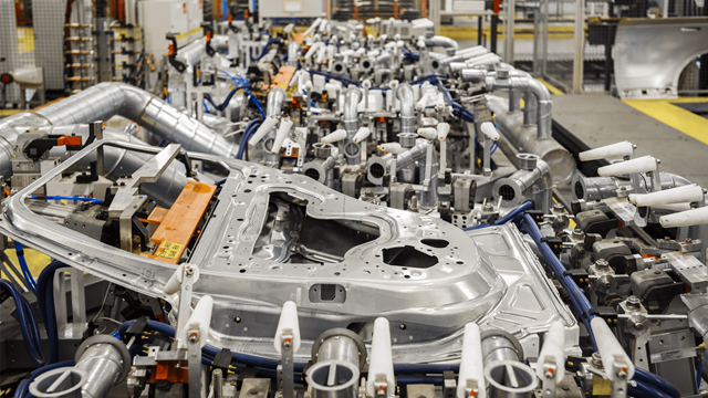 Induction curing of adhesives during car body panel bonding in an automotive assembly line | ENRX