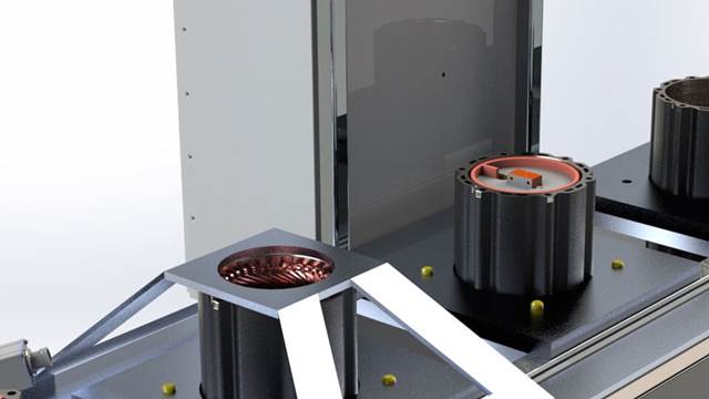Induction heating system for shrink‑fitting stator housings and electric motor components using ENRX technology
