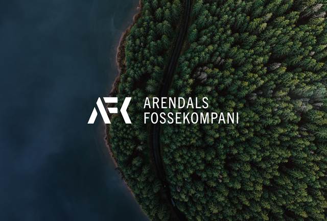 Logo Arendals Fossekompani