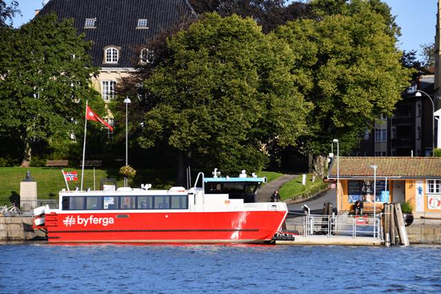 With limited bridges crossing the Glomma river, Fredrikstad, Norway, has relied heavily on ferries since its founding in 1567. 