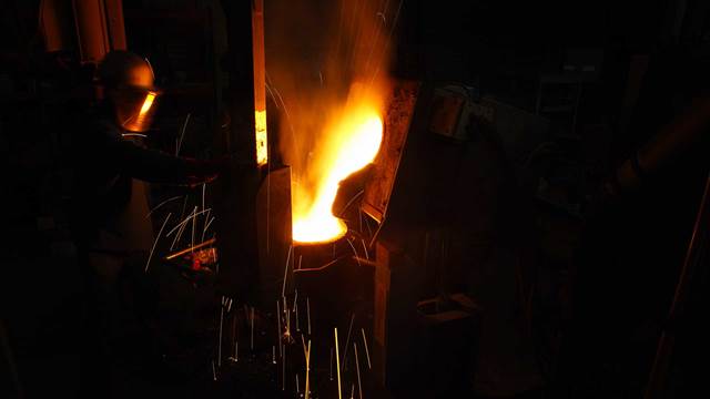 Induction melting is a process where metal is melted into liquid form in an induction furnace’s crucible. The molten metal is then poured from the crucible, usually into a cast.