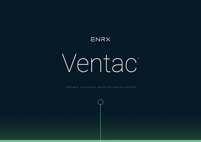 Ventac Aircooled induction heating system