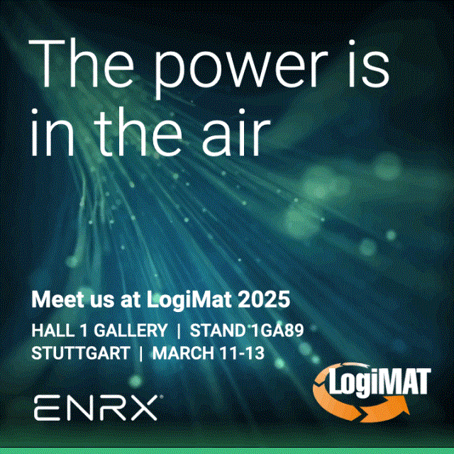 ENRX promoting inductive power transfer at LogiMAT 2025 in Stuttgart