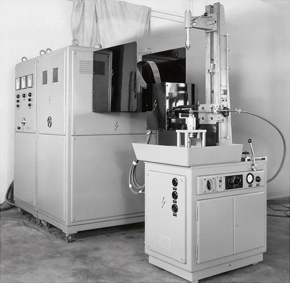 The very first FDF hardening machine