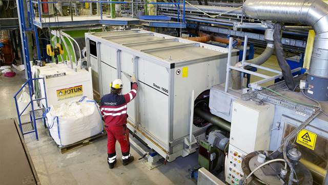 ENRX Sinac induction heating equipment used for preheating components