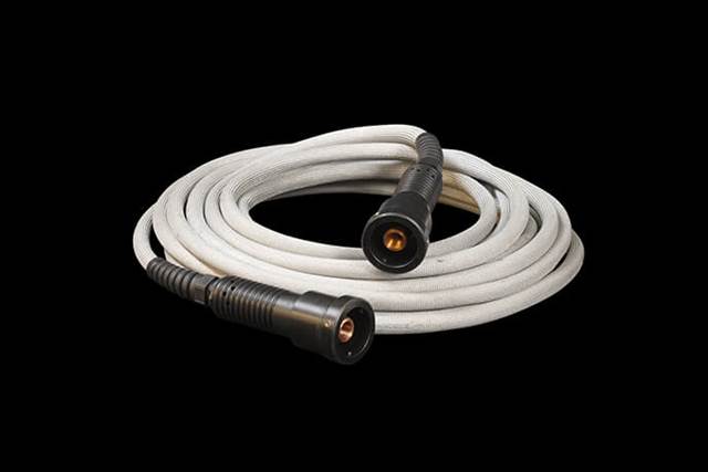 Cable blanco en espiral resistente al calor con conectores para aplicaciones de PWHT en el sistema de calentamiento por inducción refrigerado por aire ENRX Ventac