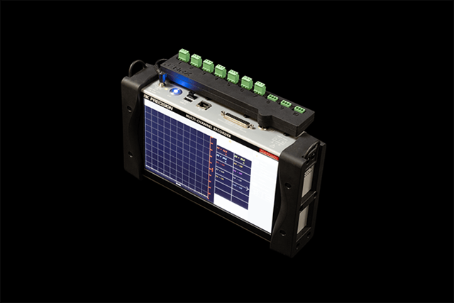 Registrador de temperatura multicanal utilizado para la monitorización del sistema de calentamiento por inducción refrigerado por aire ENRX Ventac