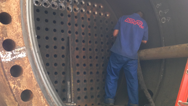 Induction heating for boiler extraction