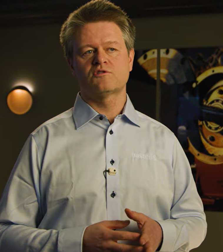 Tommy Gulbrandsen, System Specialist at Nøsted & AS, speaking about the induction hardening upgrade carried out in partnership with ENRX.