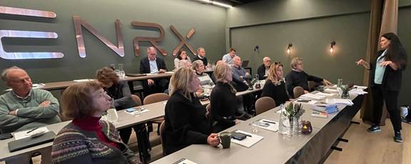 Community and ENRX representatives attending Telethon 2024 event in Skien to support children cancer patients