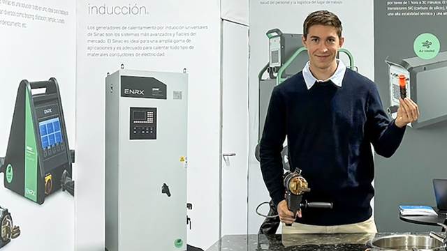 Experience live demonstrations of induction heating at our exhibitions.